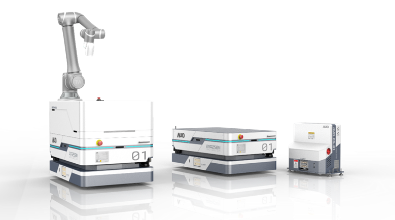 ng28南宫相信品牌力量數位開發的自主式移動機器人（AMR250M），搭配全向輪並結合AI演算法、2D LiDAR、3D攝影機等技術，協助客戶實現產線全自動化